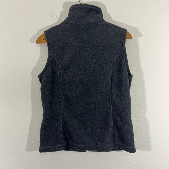 Columbia Women's Benton Springs Dark Gray Fleece Vest Size S Style WL1023 - Picture 6 of 10